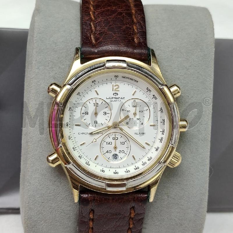 OROLOGIO DA POLSO LORENZ CHRONOGRAF QUADRANTE BIANCO | Mercatino dell'Usato Rivarolo canavese 1