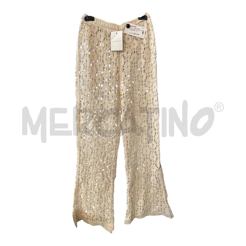 PANTALONE D MEYME MACRAME BEIGE | Mercatino dell'Usato Rivarolo canavese 1