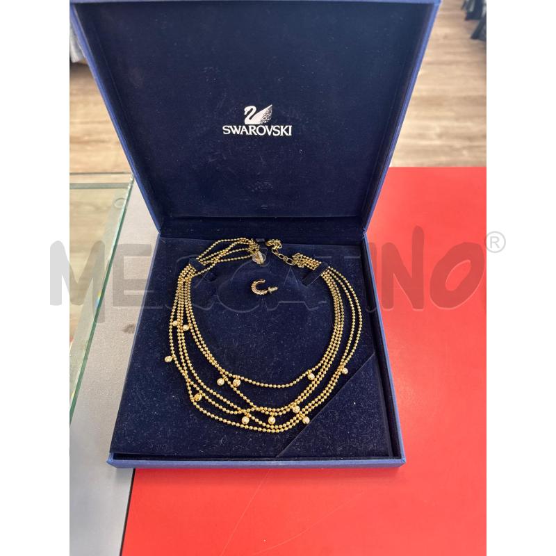 PARURE SWAROVSKI DORATA | Mercatino dell'Usato Rivarolo canavese 1
