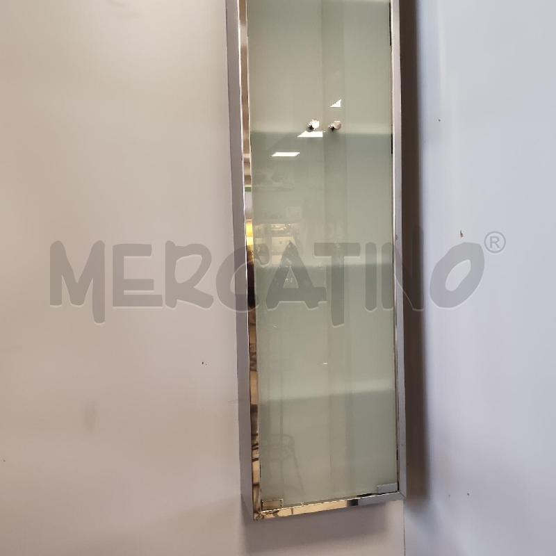 PENSILE BAGNO LINEA BETA ANTE VETRO STRUTTURA METALLO  | Mercatino dell'Usato Rivarolo canavese 2