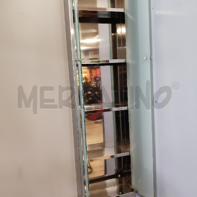 PENSILE BAGNO LINEA BETA ANTE VETRO STRUTTURA METALLO  | Mercatino dell'Usato Rivarolo canavese 3
