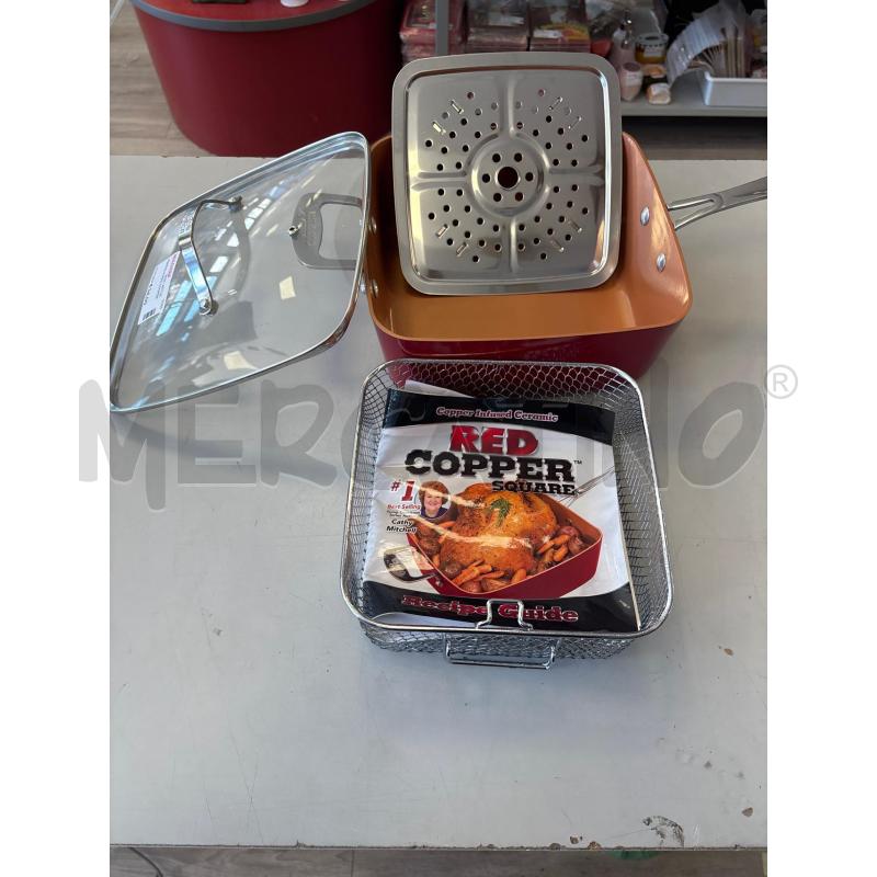 PENTOLA RED COOPER | Mercatino dell'Usato Rivarolo canavese 1