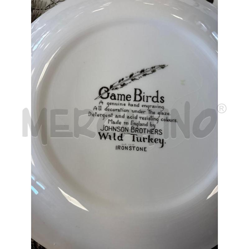PIATTI PZ. 12 JOHNSON BROTHERS GEME BIRDS | Mercatino dell'Usato Rivarolo canavese 2