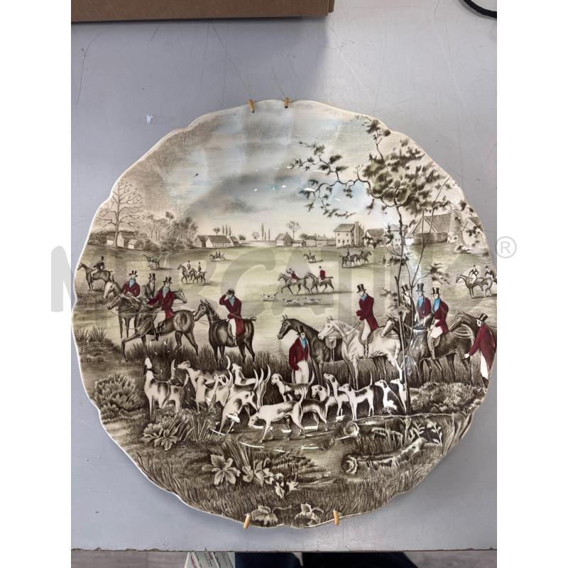 PIATTO APPENDERE MADE IN ENGLAND SCENE DI CACCIA | Mercatino dell'Usato Rivarolo canavese 1