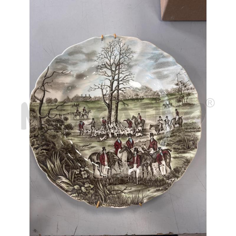 PIATTO APPENDERE SCENE DI CACCIA MADE IN ENGLAND | Mercatino dell'Usato Rivarolo canavese 1