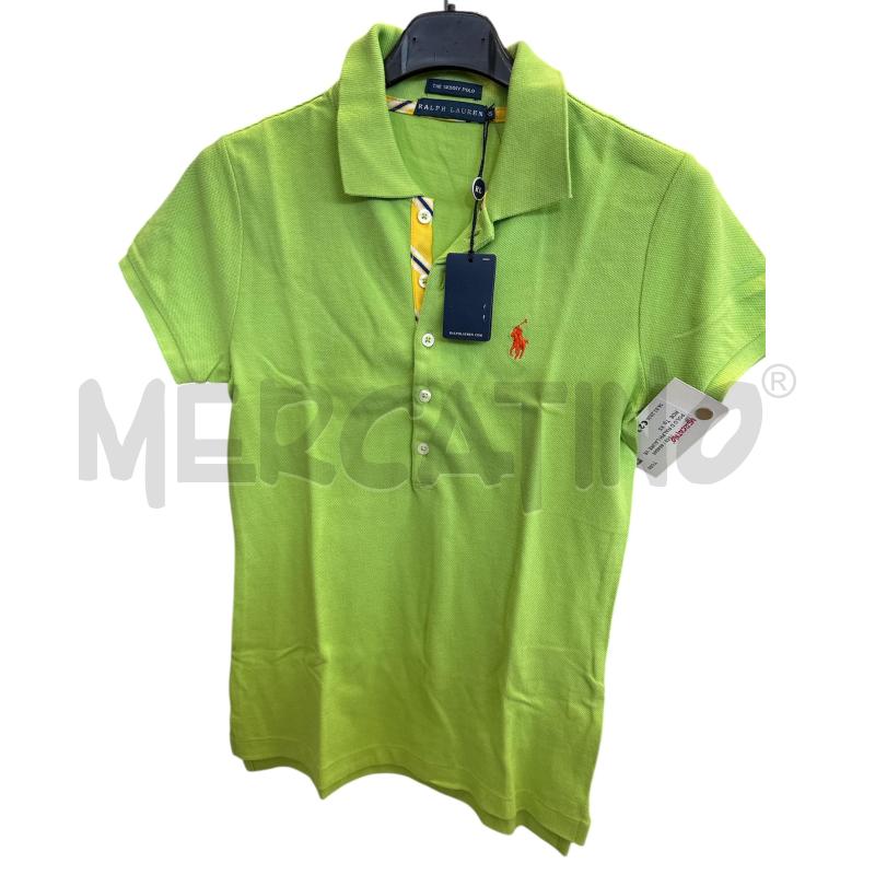 POLO D RALPH LAURE VERDE | Mercatino dell'Usato Rivarolo canavese 1