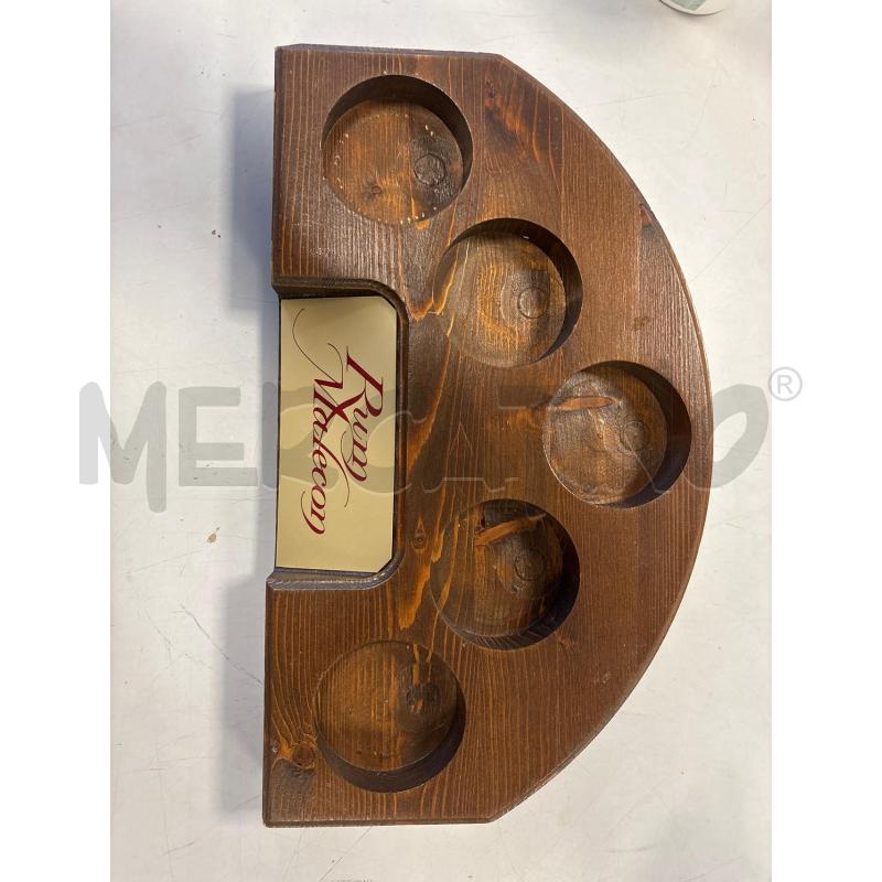 PORTA BOTTIGLIE RUM MALECON | Mercatino dell'Usato Rivarolo canavese 1