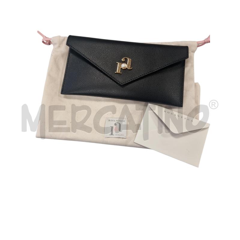 PORTA FOGLIO ROSANTICA NERO PERLA  | Mercatino dell'Usato Rivarolo canavese 1