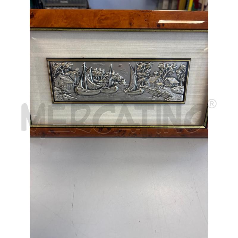 QUADRO ALLIANI BASSORILIEVO ARGENTO | Mercatino dell'Usato Rivarolo canavese 1