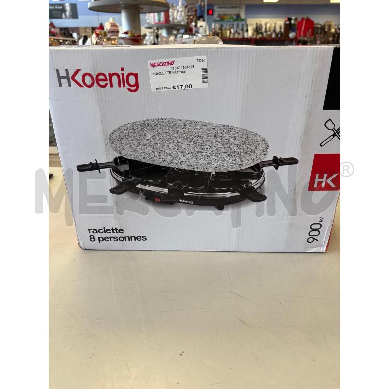 RACLETTE KOENIG | Mercatino dell'Usato Rivarolo canavese 1