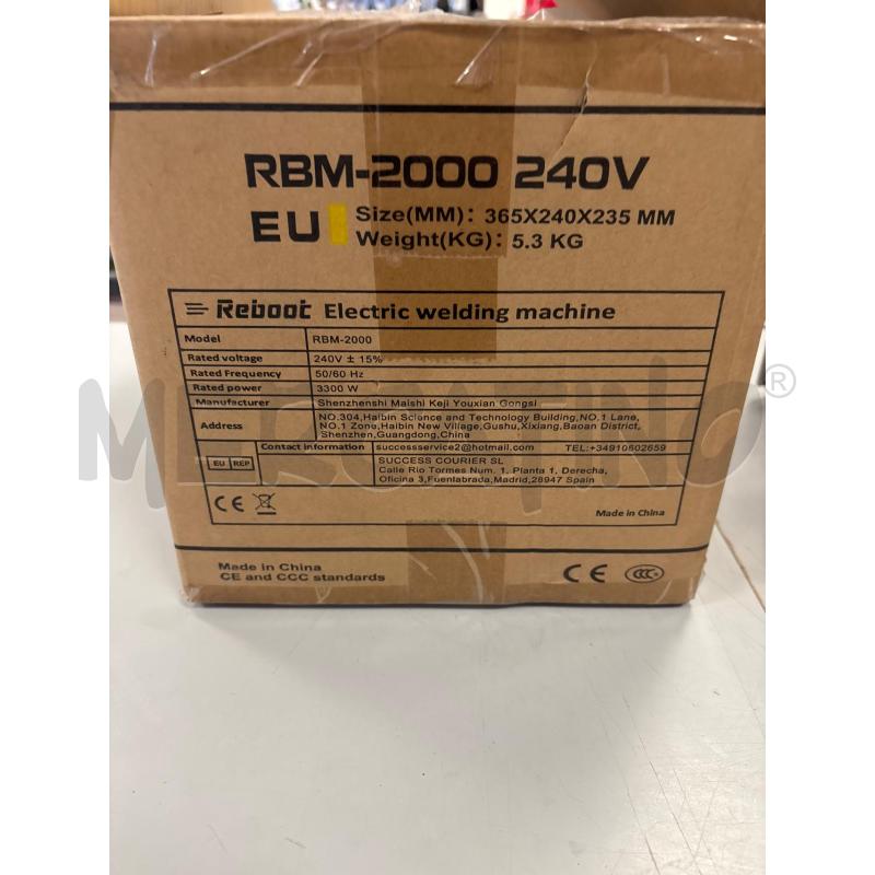 SALDATRICE RMB-2000  | Mercatino dell'Usato Rivarolo canavese 4