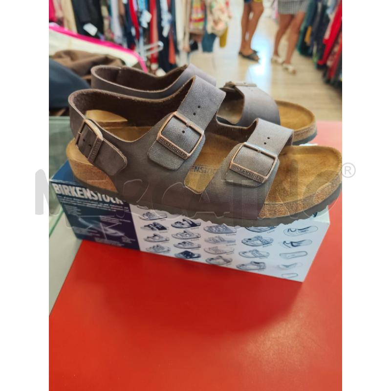 SANDALI U BIRKENSTOCK MARRONE MILANO | Mercatino dell'Usato Rivarolo canavese 2