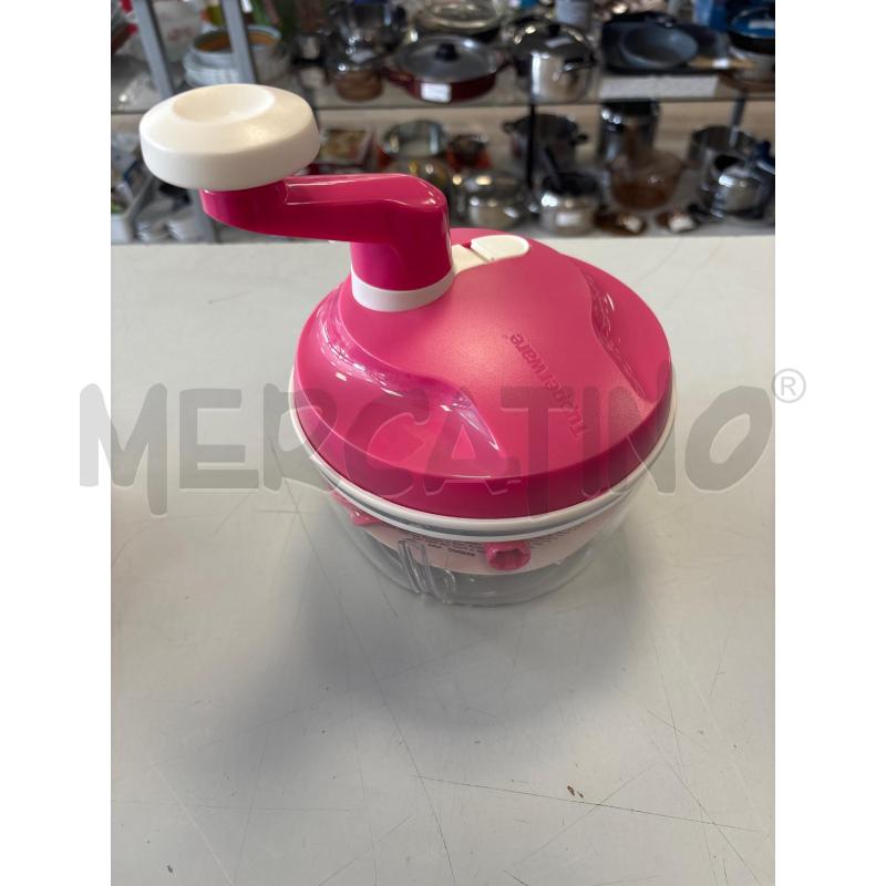 SBATTITORE TRITATUTTO TUPPERWARE TAPPO FUCSIA | Mercatino dell'Usato Rivarolo canavese 1