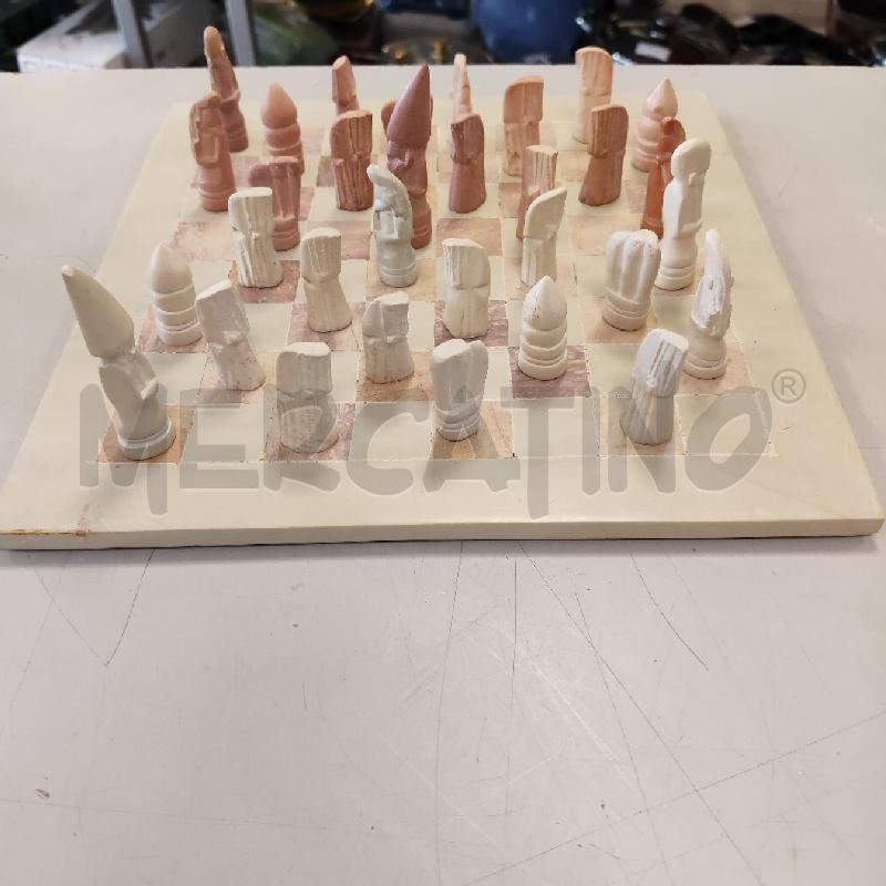 SCACCHIERA IN PIETRA SAPONARIA | Mercatino dell'Usato Rivarolo canavese 1