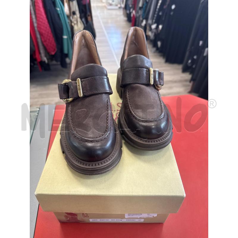 SCARPE D A.S. MARRONE FIBIETTA METALLO CERCHI | Mercatino dell'Usato Rivarolo canavese 1