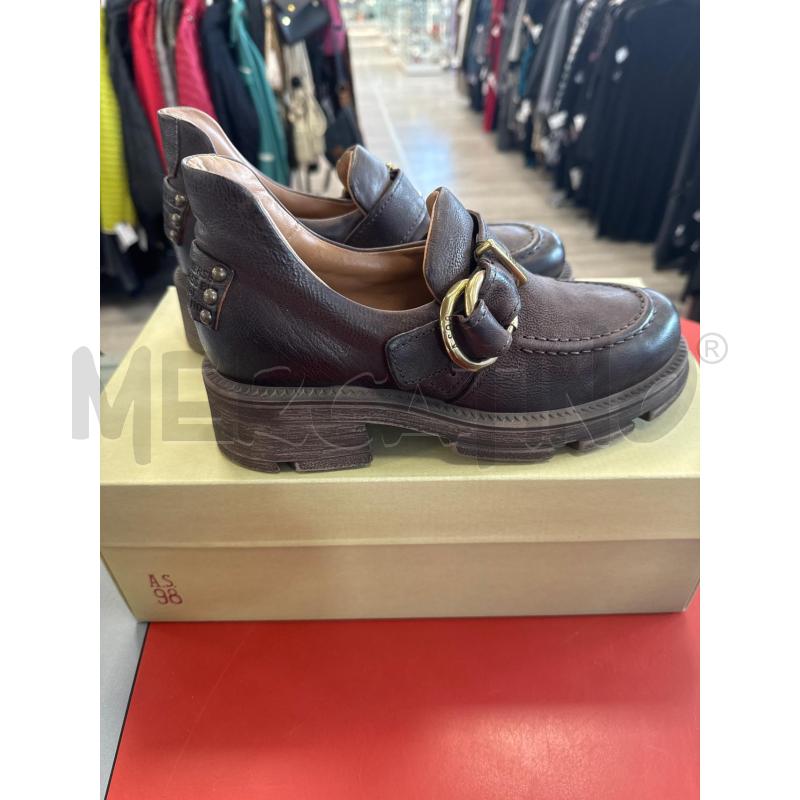 SCARPE D A.S. MARRONE FIBIETTA METALLO CERCHI | Mercatino dell'Usato Rivarolo canavese 2