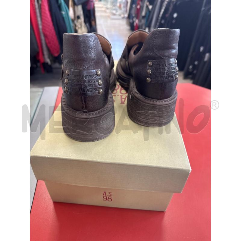 SCARPE D A.S. MARRONE FIBIETTA METALLO CERCHI | Mercatino dell'Usato Rivarolo canavese 3