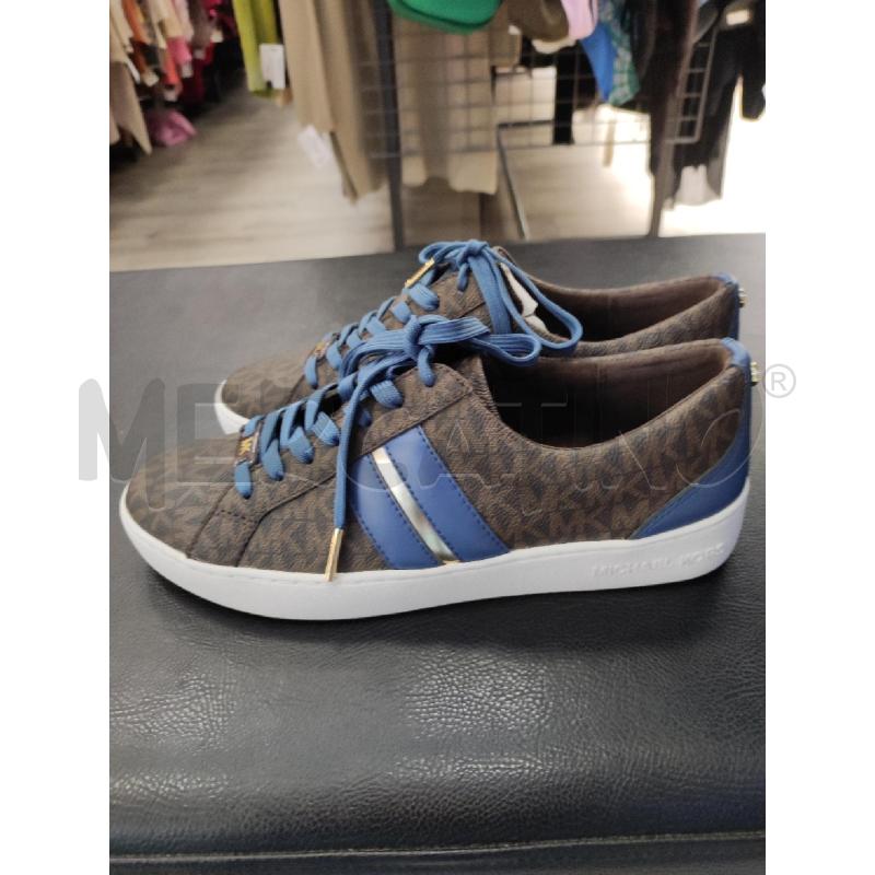 SCARPE D MICHAEL KORS MARRONE LACCI BLU | Mercatino dell'Usato Rivarolo canavese 2