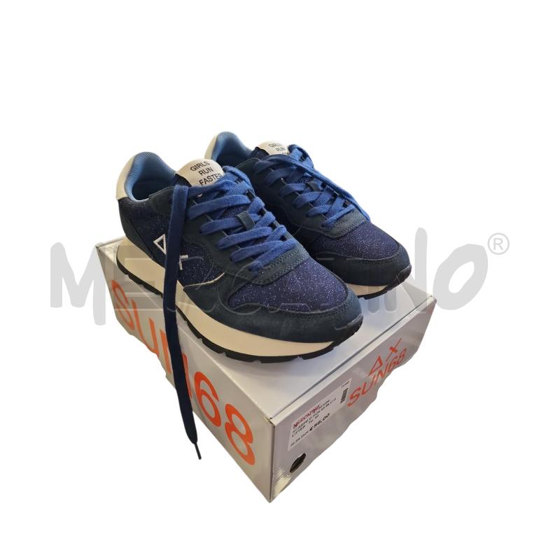 SCARPE D SUN 68 BLU GLITTER  | Mercatino dell'Usato Rivarolo canavese 1