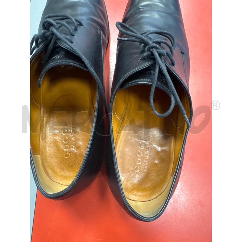 SCARPE U GUCCI NERE  | Mercatino dell'Usato Rivarolo canavese 3