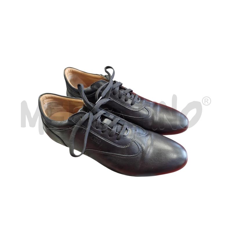 SCARPE U SPARCO PELLE NERE  | Mercatino dell'Usato Rivarolo canavese 1