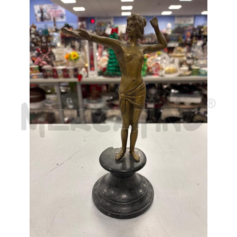 SCULTURA BRONZO DONNA  | Mercatino dell'Usato Rivarolo canavese 1