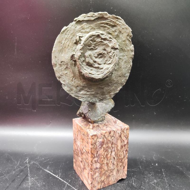 SCULTURA IN BRONZO SCUGNIZZO NAPOLETANO BASE MARMO | Mercatino dell'Usato Rivarolo canavese 2