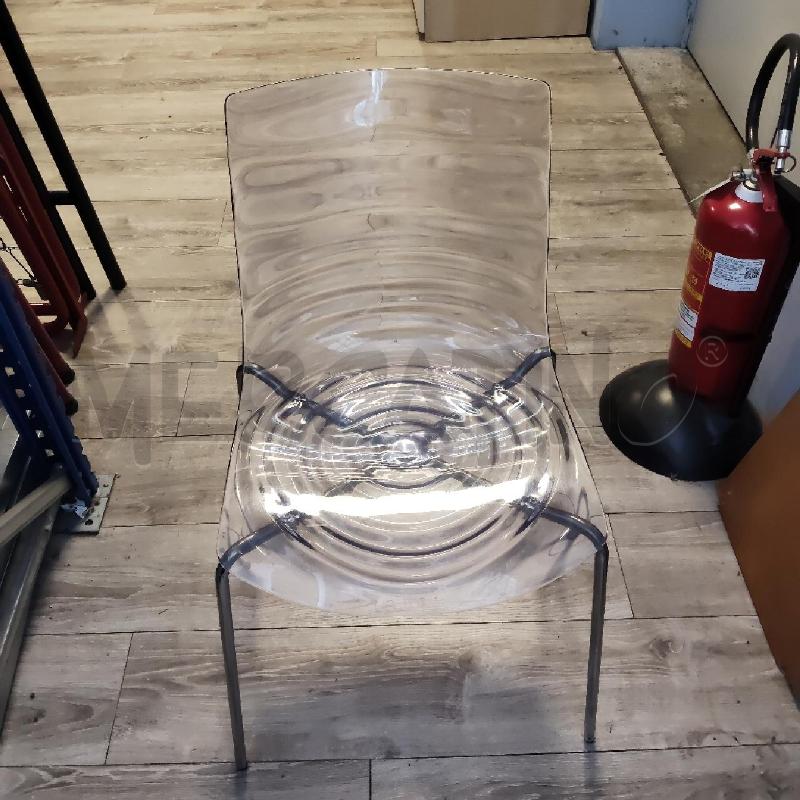 SEDIE PZ. 4 CALLIGARIS EAU TRASPARENTI | Mercatino dell'Usato Rivarolo canavese 1