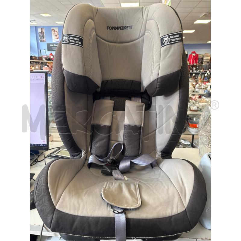 SEGGIOLINO AUTO FOPPAPEDRETTI NERO GRIGIO 9/36 KG | Mercatino dell'Usato Rivarolo canavese 1
