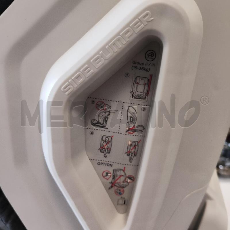 SEGGIOLINO AUTO KINDERKRAFT GRIGIO 9/36 KG | Mercatino dell'Usato Rivarolo canavese 3