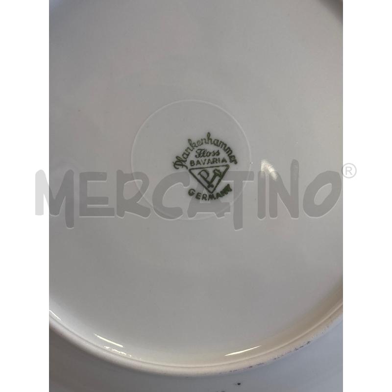 SERVIZIO PIATTI PZ 34 PZ BAVARIA FIORE ROSA | Mercatino dell'Usato Rivarolo canavese 3