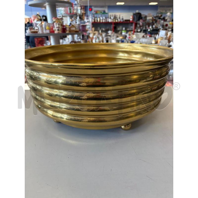 SOTTO VASO OTTONE ROTONDO  | Mercatino dell'Usato Rivarolo canavese 1