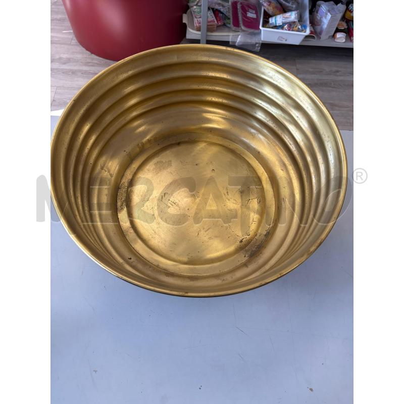 SOTTO VASO OTTONE ROTONDO  | Mercatino dell'Usato Rivarolo canavese 2