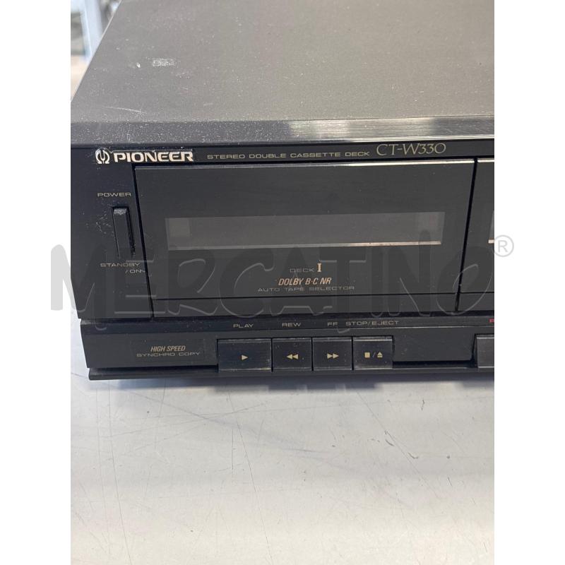 STEREO DOUBLE CASSETTE CT-W330 | Mercatino dell'Usato Rivarolo canavese 2