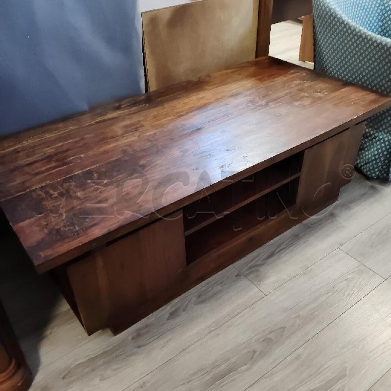 TAVOLINO PORTA TV LEGNO  | Mercatino dell'Usato Rivarolo canavese 1