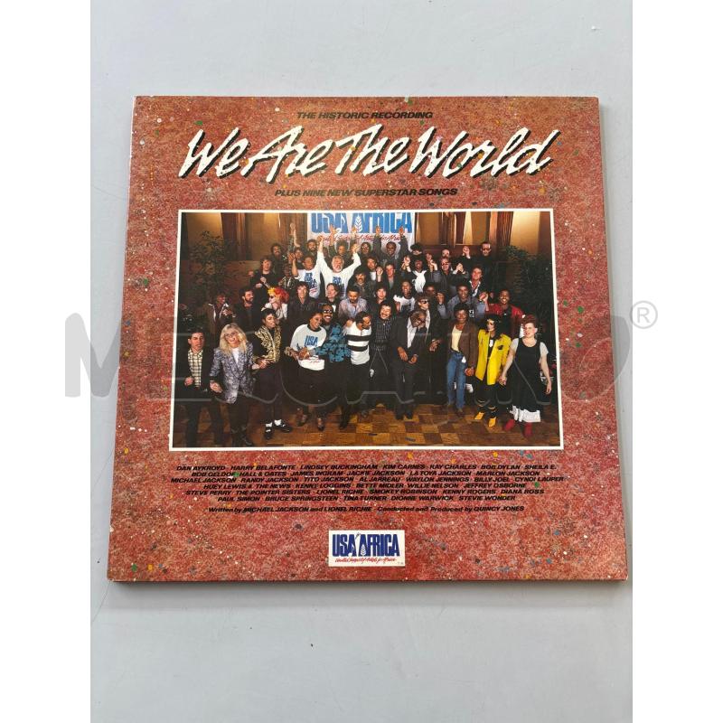 THE HISTORIC RECORDING WE ARE THE WORLD | Mercatino dell'Usato Rivarolo canavese 1