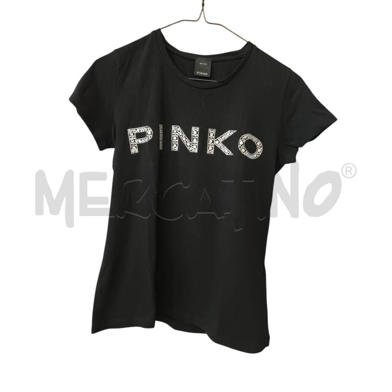 T SHIRT D PINKO NERA STRASS | Mercatino dell'Usato Rivarolo canavese 1