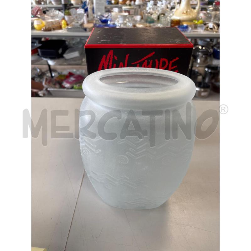 VASO IN VETRO PALOMA PICASSO MINOTAURE  | Mercatino dell'Usato Rivarolo canavese 1