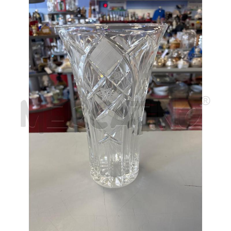 VASO VETRO ROMBI | Mercatino dell'Usato Rivarolo canavese 1