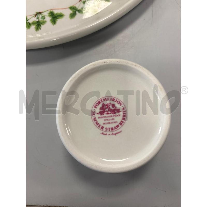 VASSOIO CON CIOTOLINE PORTMEIRION SUMMER STRAUBERRIESMADE IN ENGLAND | Mercatino dell'Usato Rivarolo canavese 2