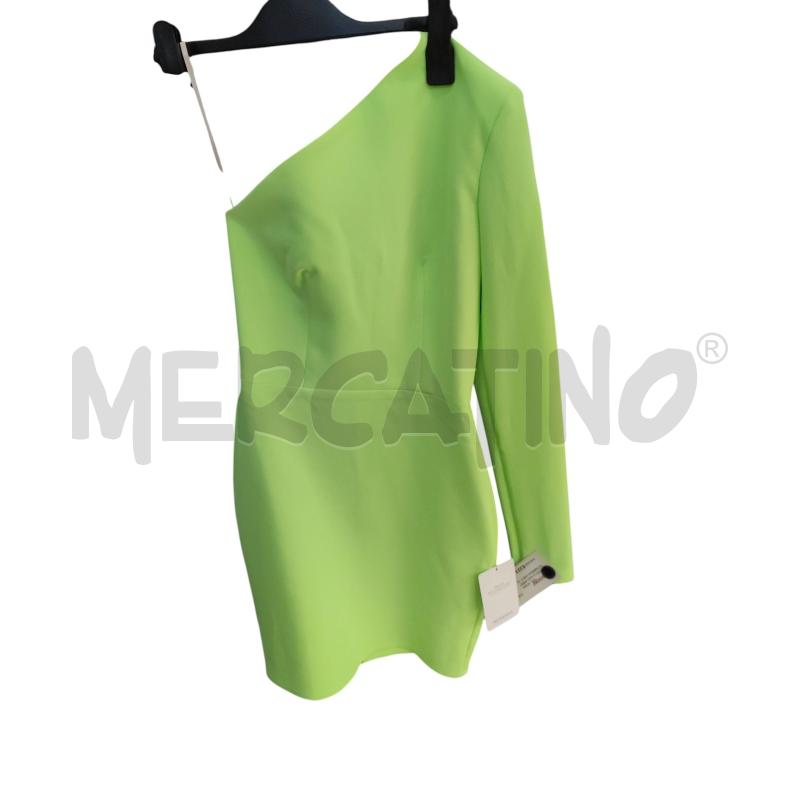 VESTITO D ALEX PERRY MYTHERESA LIME NUOVO MONOSPALLA | Mercatino dell'Usato Rivarolo canavese 1