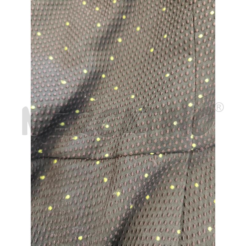 VESTITO D ANONYME NERO PUNTINATO FLUO MARRONE | Mercatino dell'Usato Rivarolo canavese 2