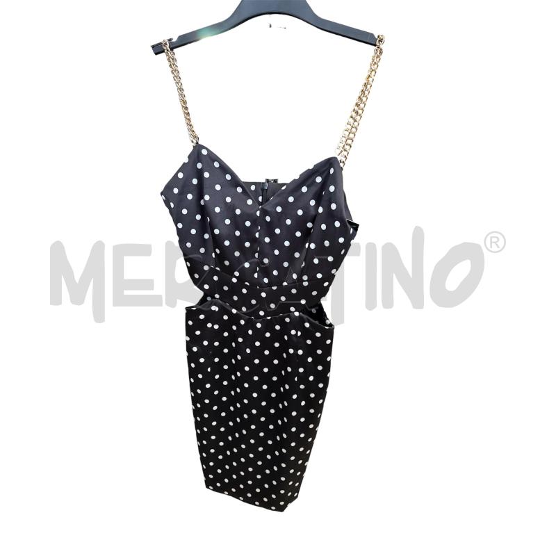 VESTITO D FLAVIO CASTELLANI NERO POIS BNC CATENA DORATA | Mercatino dell'Usato Rivarolo canavese 1