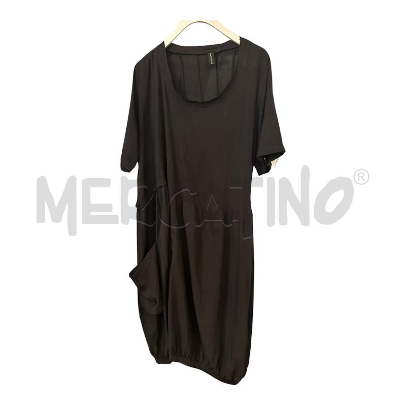 VESTITO D GHUNGROO NERO CUCITURE TASCA | Mercatino dell'Usato Rivarolo canavese 1