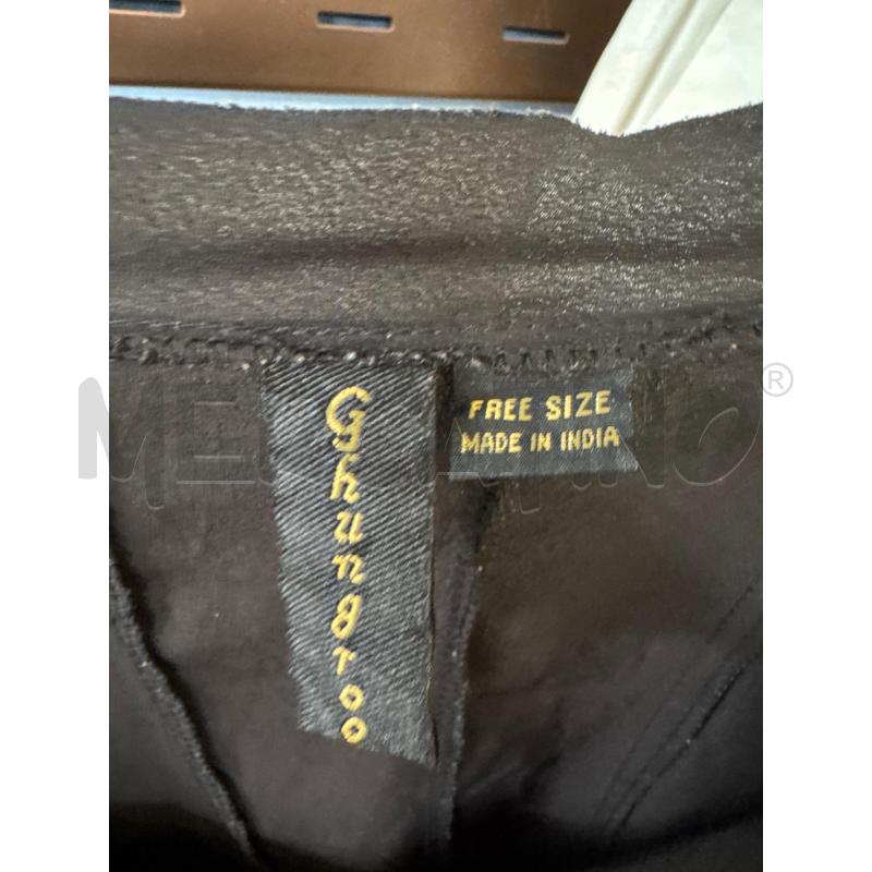 VESTITO D GHUNGROO NERO CUCITURE TASCA | Mercatino dell'Usato Rivarolo canavese 3