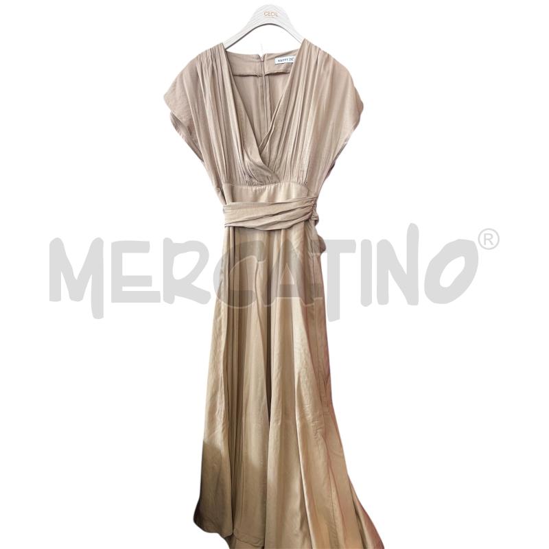 VESTITO D HAPPY25 BEIGE LUNGO | Mercatino dell'Usato Rivarolo canavese 1