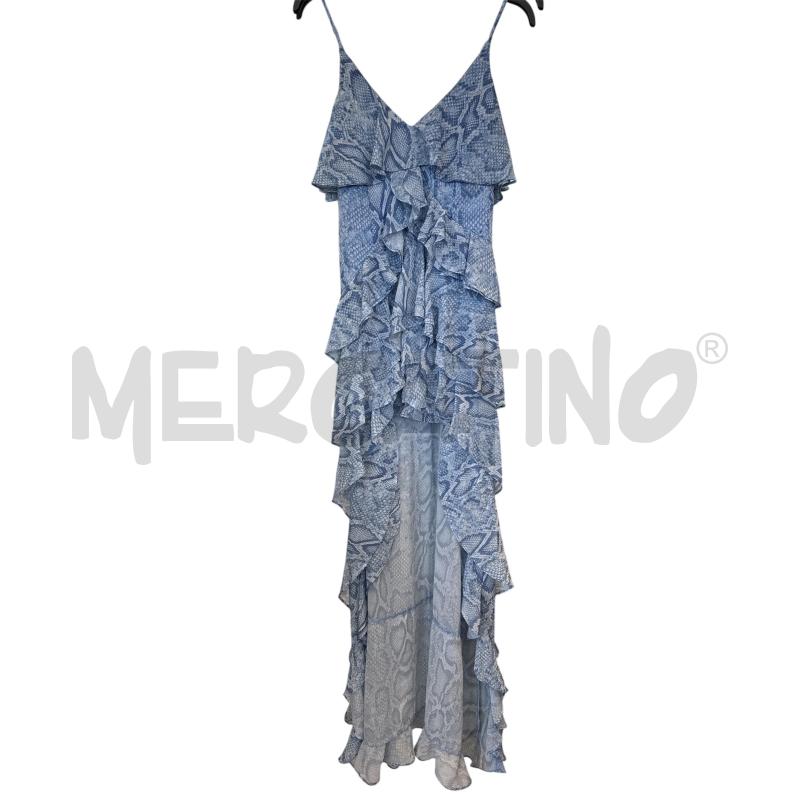 VESTITO D NO SECRETS MILANO CELESTE MACULATO  | Mercatino dell'Usato Rivarolo canavese 1