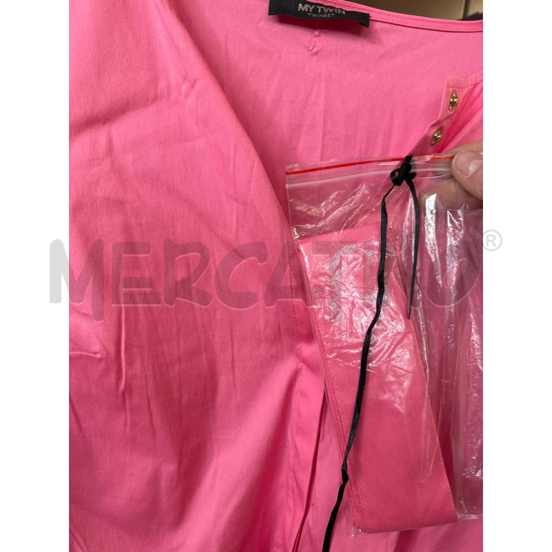VESTITO D TWIN-SET ROSA CINTURA  | Mercatino dell'Usato Rivarolo canavese 2