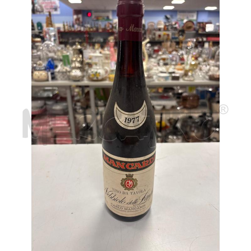 VINO DA ESPOSIZIONE NEBBIOLO DELLE LANGHE MANCARDI 1977 | Mercatino dell'Usato Rivarolo canavese 1
