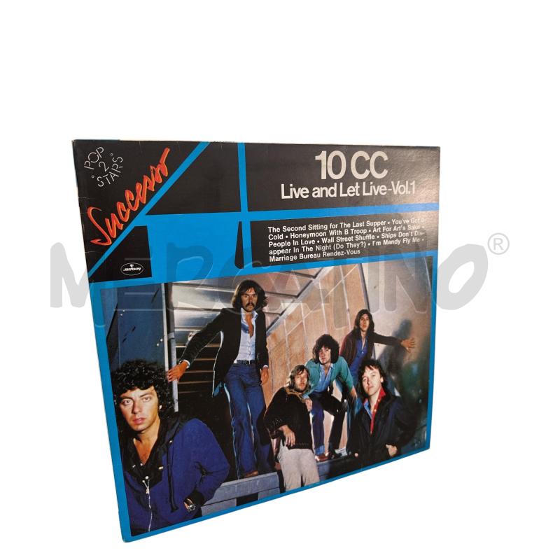 10 CC LIVE AND LET LIVE VOL 1 | Mercatino dell'Usato Nichelino via scarrone 1
